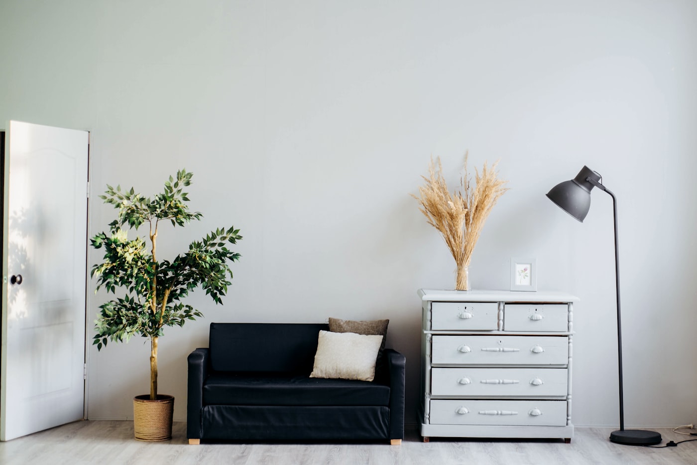 Caregiver helping with household organizing